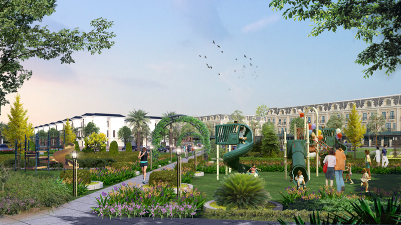 Opus One Uông Bí Quảng Ninh - Bảng giá & Chính sách hôm nay 12 Khu vui chơi dự án Central City(Opus One) Uông Bí