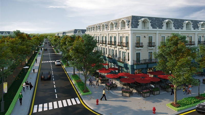 Opus One Uông Bí Quảng Ninh - Bảng giá & Chính sách hôm nay 14 Tuyến phố thương mại shophouse liền kề dự án Central City(Opus One)