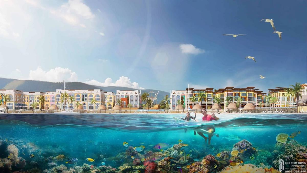Vị trí dự án Vega City Nha Trang và các tiện ích #5 sao 18 Đường bờ biển dự án Vega City Nha Trang chủ đầu tư KDI Holdings